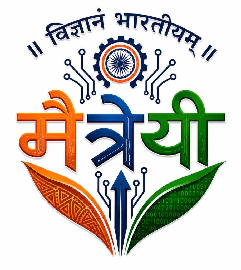मैत्रेयी (Maitreyi) Logo
